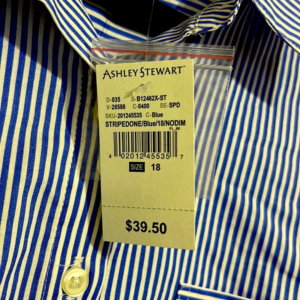 Striped button down - Picture 3 of 5